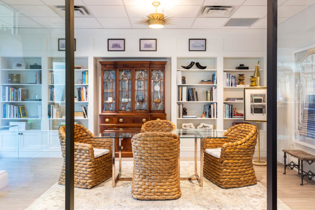 Marsha Faulkner's Studio M Interior Design Jacksonville, FL office on Belfort Parkway