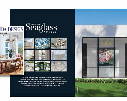 Studio M Interior Design is the winner of the 2023 Florida Design Seaglass Awards for her Fernandina Beach oceanfront home