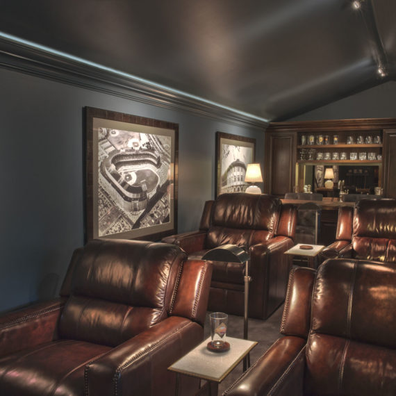 Entertainment Home Theater Room Interior Design